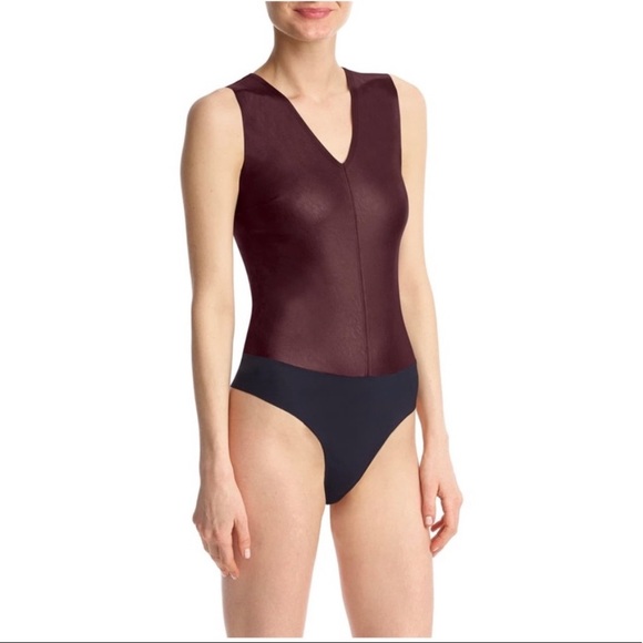 Commando Faux Leather Bodysuit - Picture 5 of 14